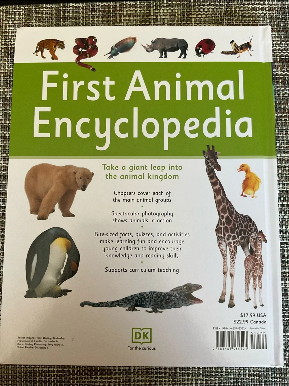 First Animal Encyclopedia - NWT